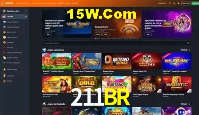 Biblioteca de slots populares na 211BR